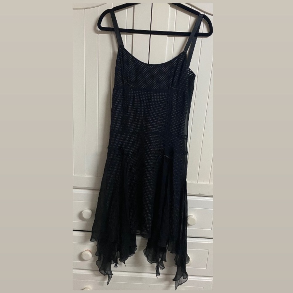 LAUNDRY by SHELLI SEGAL PETITES Black Dress size6 - Picture 3 of 13